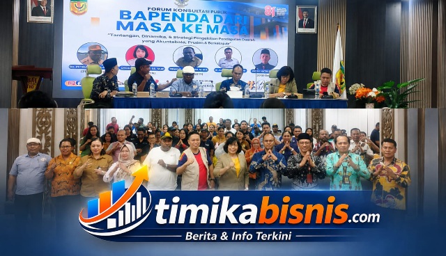 Berbagi Pengalaman, Bapenda Mimika Bahas Strategi Tingkatkan PAD