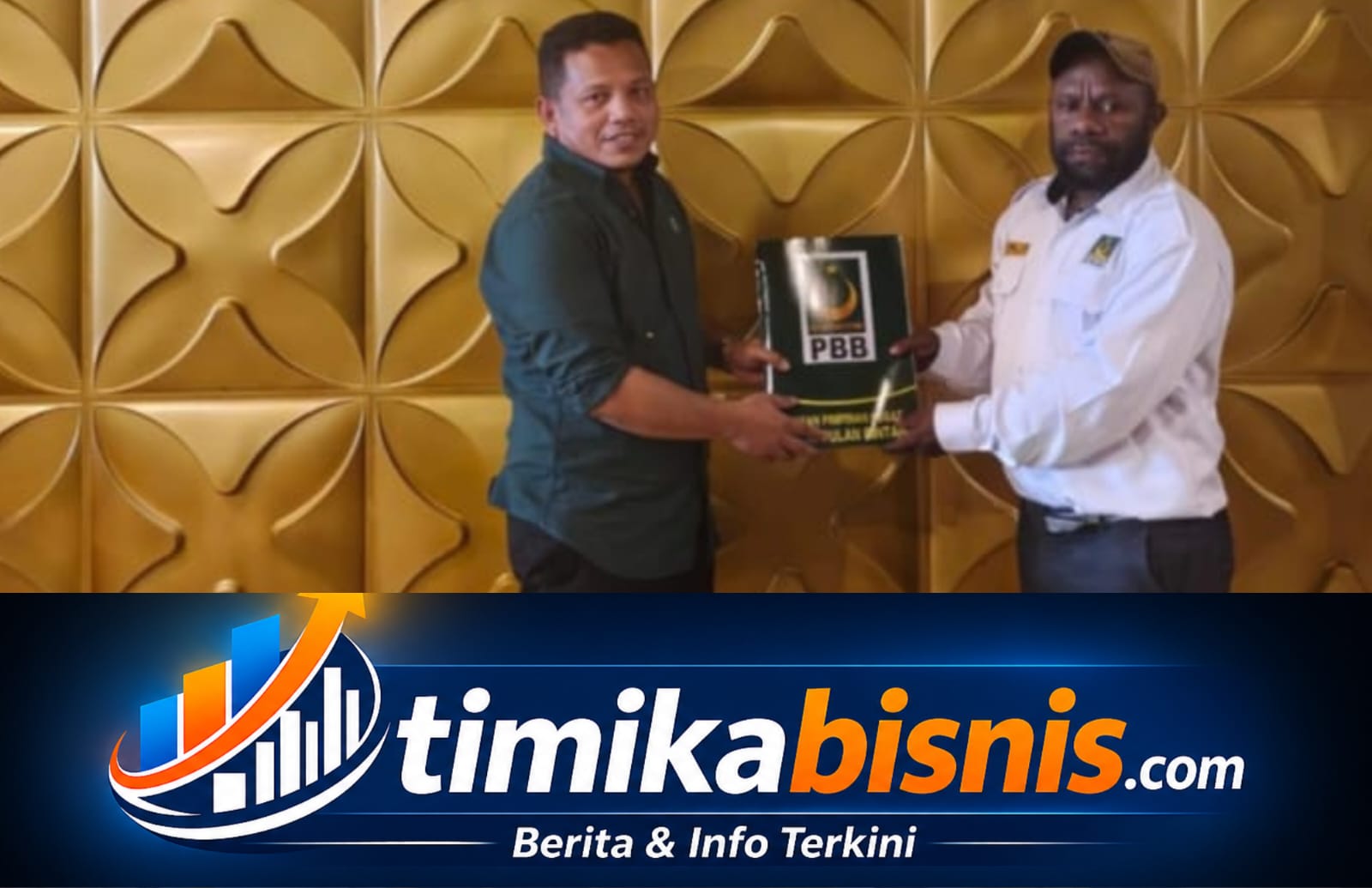 SAH! DPP PBB Kembali Percayakan HERMAN GAFUR Nahkodai PBB Mimika hingga 2030