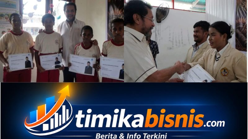 Dorong Pendidikan di Papua Tengah, Yorrys Raweyai Dukung Pelajar Lewat PIP dan KIP di Mimika
