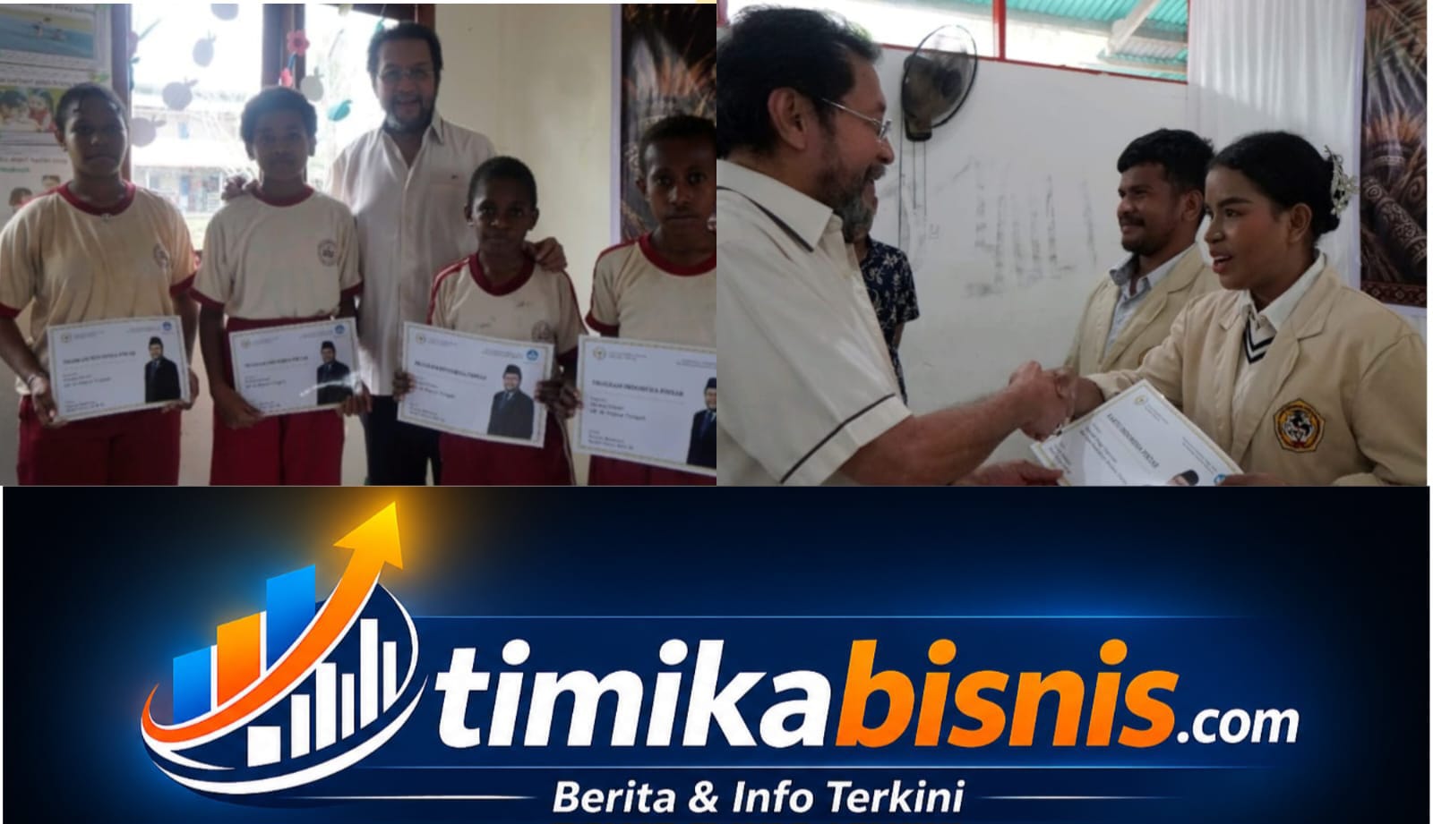 Dorong Pendidikan di Papua Tengah, Yorrys Raweyai Dukung Pelajar Lewat PIP dan KIP di Mimika