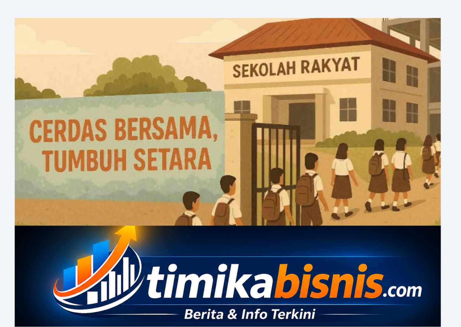 Belum Punya Gedung Permanen, Mimika Tunda Penerimaan Murid Baru Sekolah Rakyat