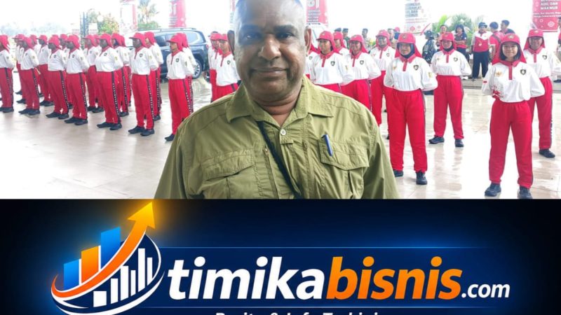 10 Pelajar Timika Ikuti Pusdiklat Paskibraka Tingkat Provinsi Papua Tengah