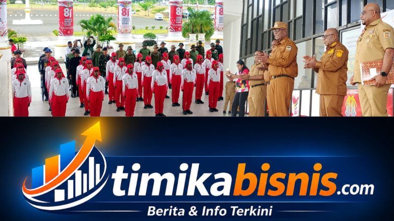 Bupati Mimika Ingatkan Calon Paskibraka Jaga Disiplin, Kesehatan, dan Kekompakan