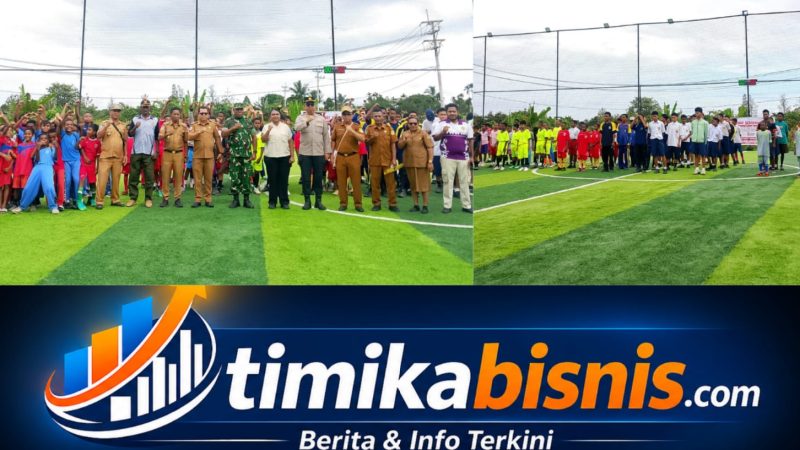 Semarak HUT ke-81 RI, Distrik Wania Gelar Turnamen Mini Soccer dan Berbagai Lomba Kebersamaan