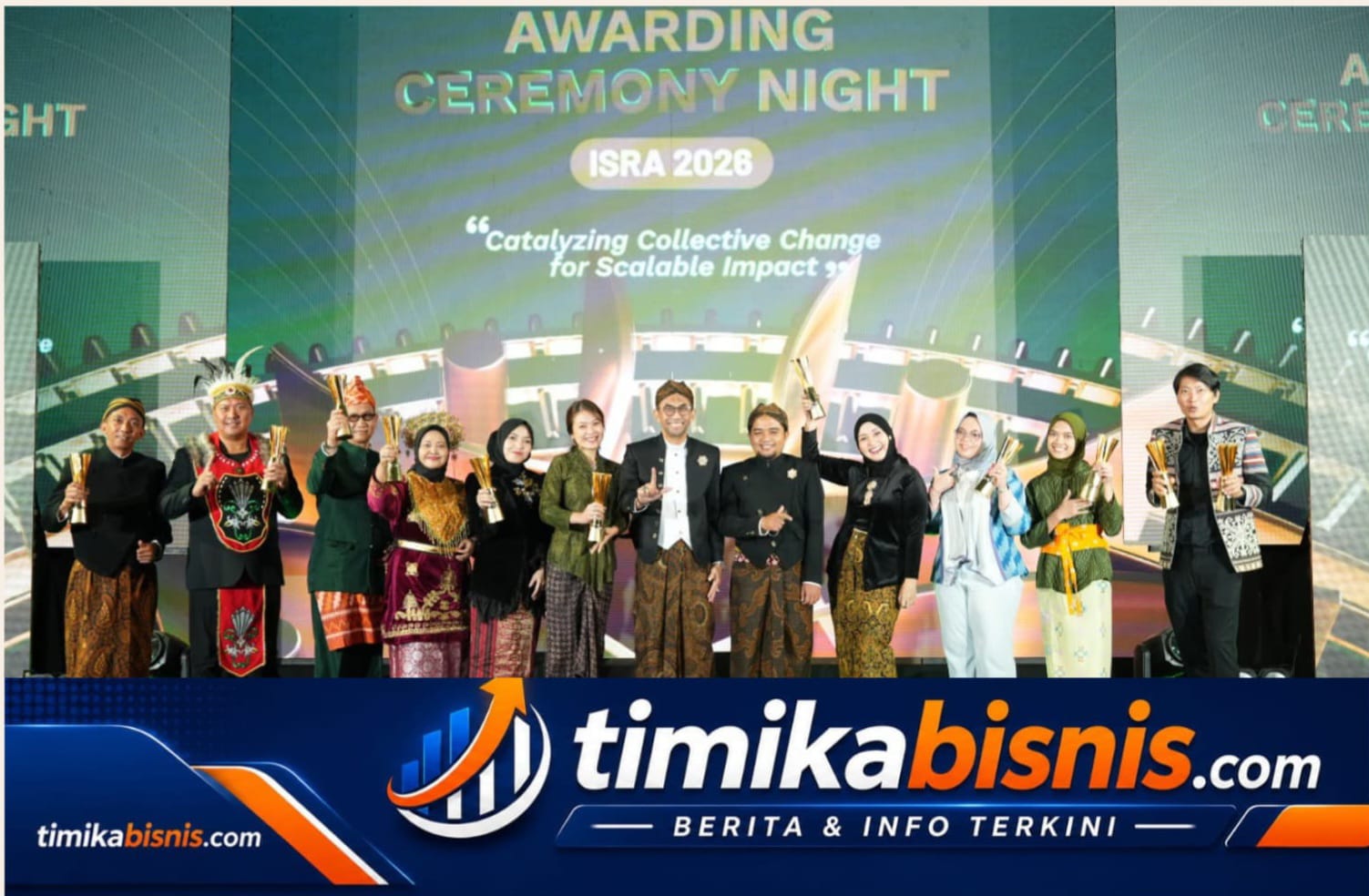 Program CSR Unggulan Pertamina Patra Niaga Regional Papua Maluku Borong 5 Penghargaan ISRA 2026
