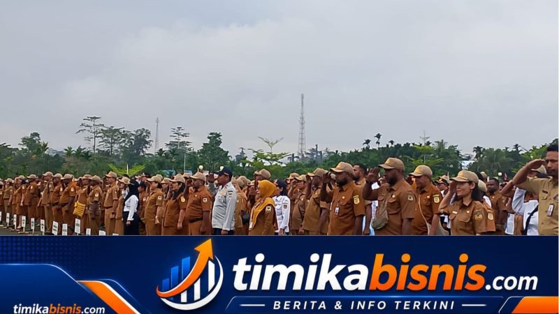 Jelang HUT RI ke-81, Bupati Mimika: ASN Tak Hanya Aktif di Kantor, Harus Peduli Lingkungan Tempat Tinggal