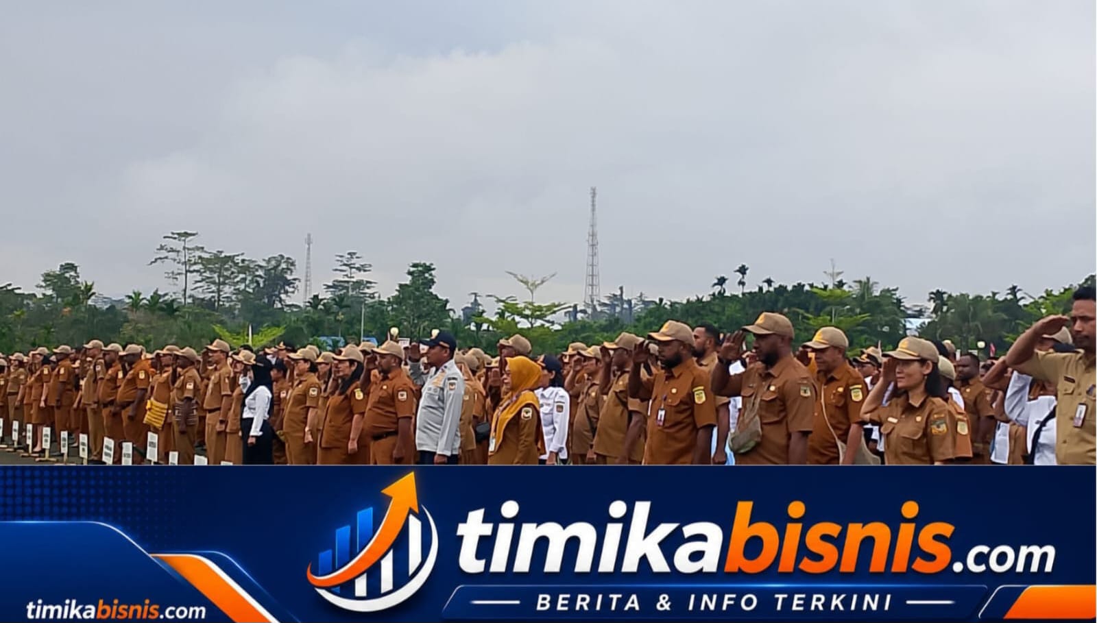 Jelang HUT RI ke-81, Bupati Mimika: ASN Tak Hanya Aktif di Kantor, Harus Peduli Lingkungan Tempat Tinggal