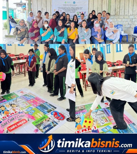 Cegah Anemia Sejak Remaja, Dosen Kebidanan Poltekkes Jayapura Hadirkan Cara Edukasi yang Menyenangkan