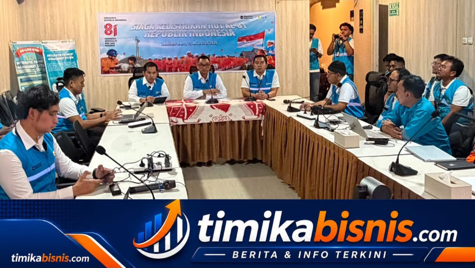 Dari Posko NTT, Dirut PLN Kawal Langsung Kelistrikan Nasional Jelang HUT RI ke-81