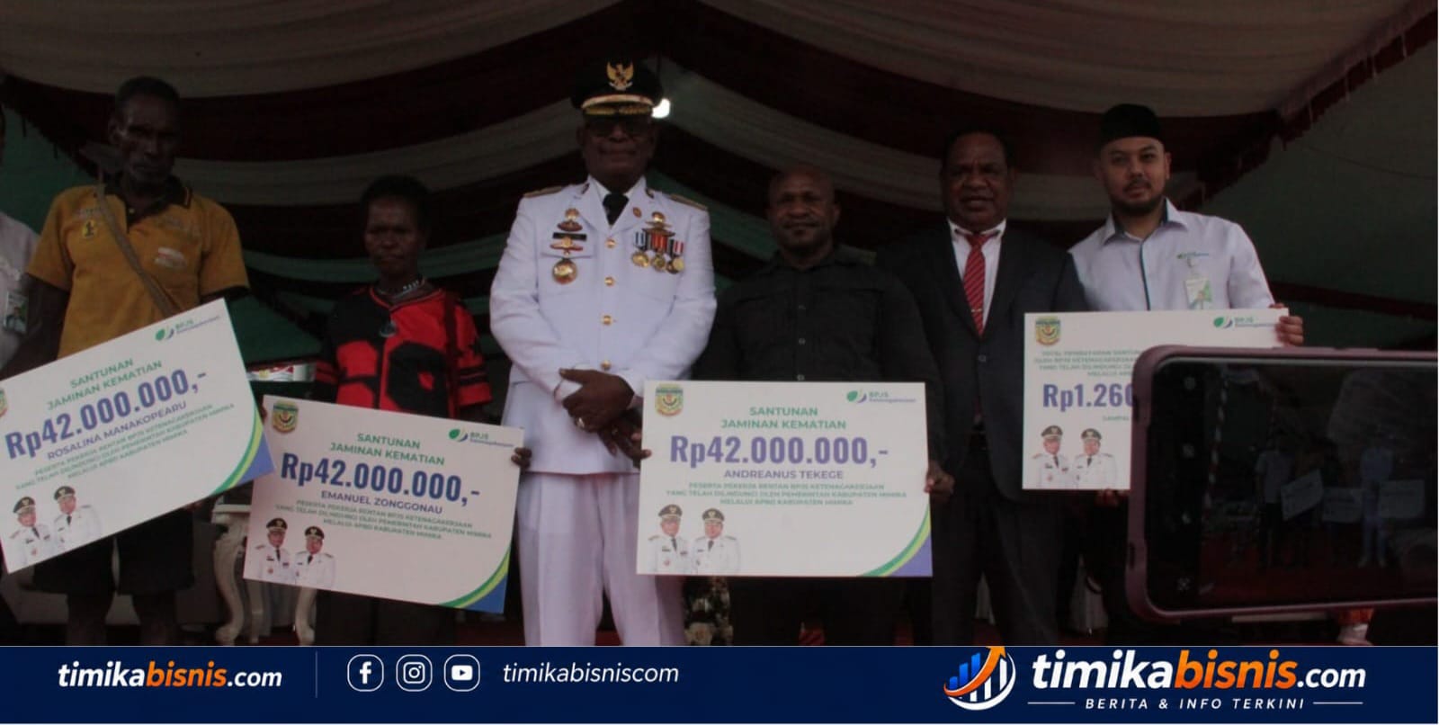 Ketika Kehilangan Tak Terhindarkan, Pemkab Mimika Hadir Meringankan Beban Keluarga