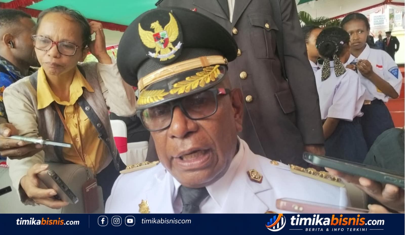Bupati Mimika Apresiasi Semangat Kebangsaan Warga dalam Memperingati HUT ke-81 RI