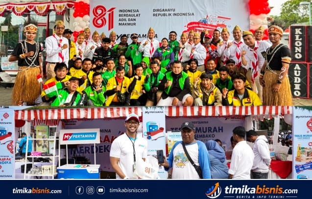 Pertamina Patra Niaga Rayakan Semarak HUT Ke-81 RI di SPBU Bersama Pelanggan Setia