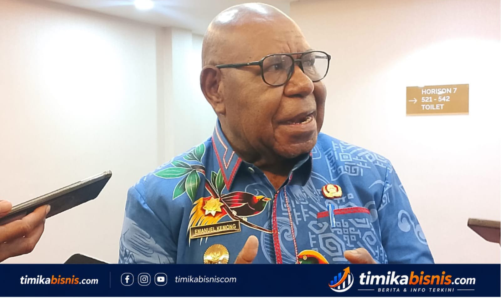 Wabup Mimika Minta Dana Kampung Turut Dukung Pencegahan Penyakit