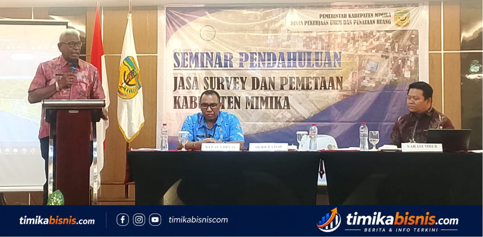 Pemkab Mimika Menyusun Master Plan Pembangunan Kota-Kota Baru