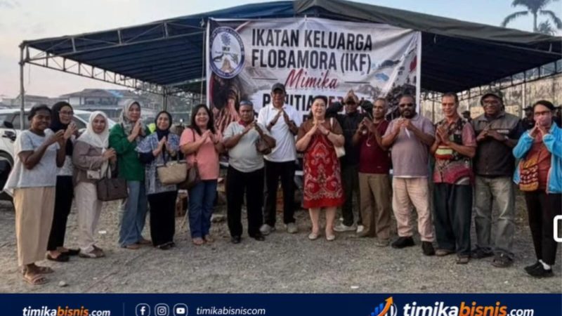 Peduli Kemanusiaan,TP PKK Mimika Salurkan Bantuan Untuk Warga Flores-NTT melalui Flobamora