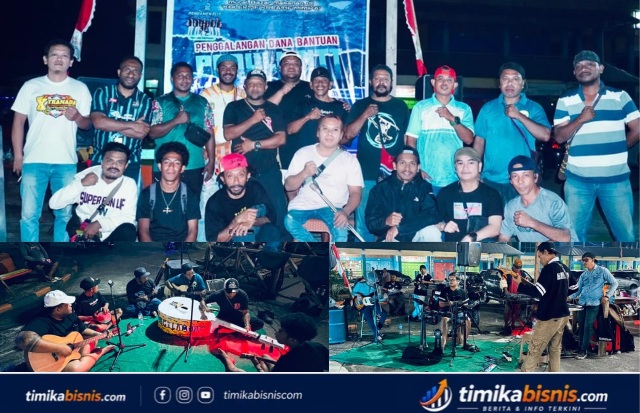 Dari Panggung Seni ke Aksi Kemanusiaan, Komunitas Mimika Galang Dana untuk Flores NTT Lewat Aksi Kreatif