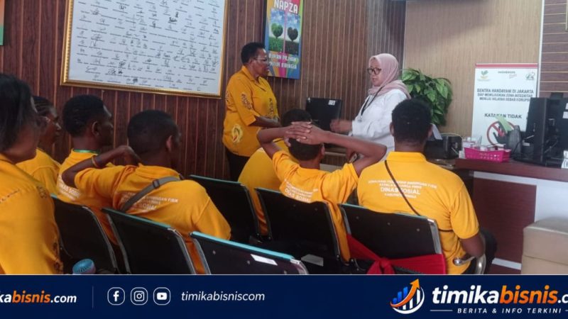 Putus Rantai Kemiskinan, Dinsos Mimika Kirim 10 Warga Rentan Ikuti Pelatihan di Jakarta