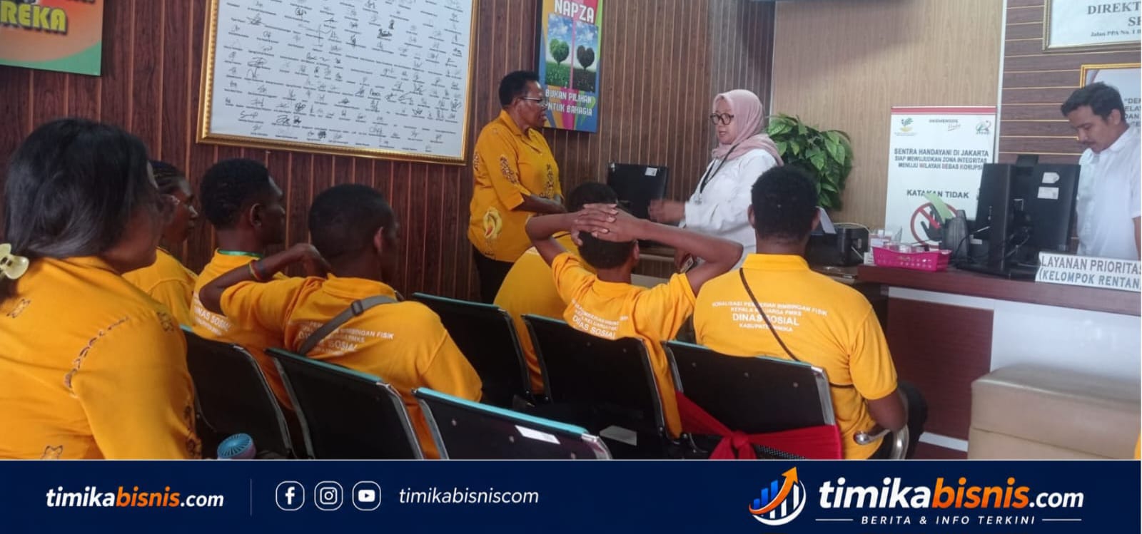 Putus Rantai Kemiskinan, Dinsos Mimika Kirim 10 Warga Rentan Ikuti Pelatihan di Jakarta