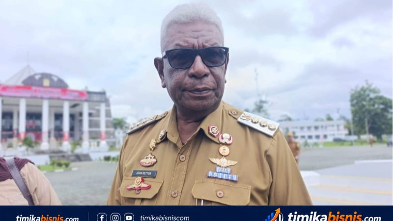Air Menipis, Kebun Warga Terdampak: Pemkab Mimika Siapkan Bantuan
