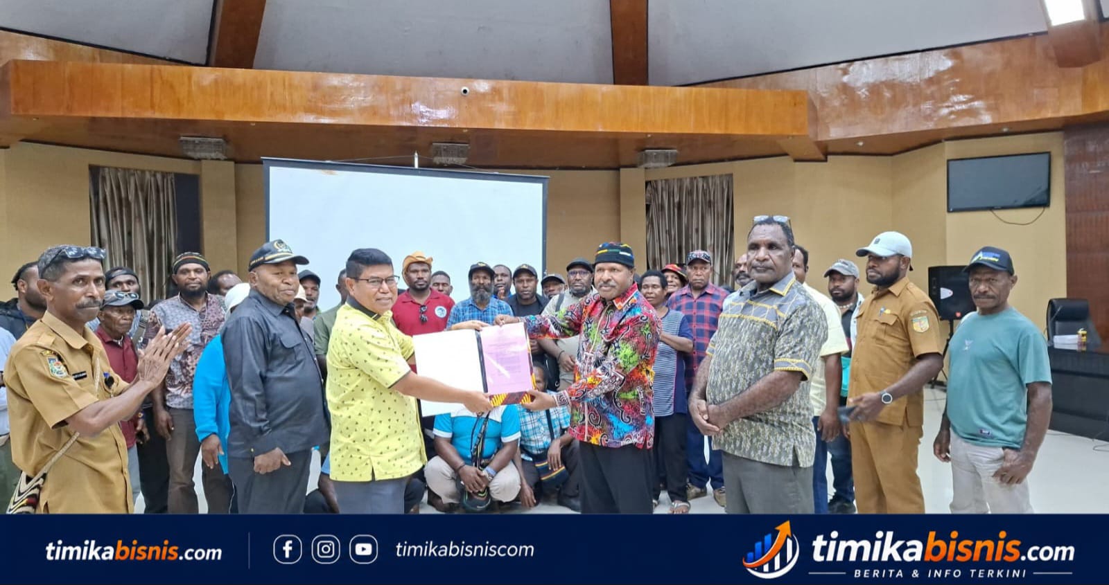 Perda Saham Divestasi Freeport Diserahkan ke FPHS, Yafet Beanal: Ini Sejarah Baru!