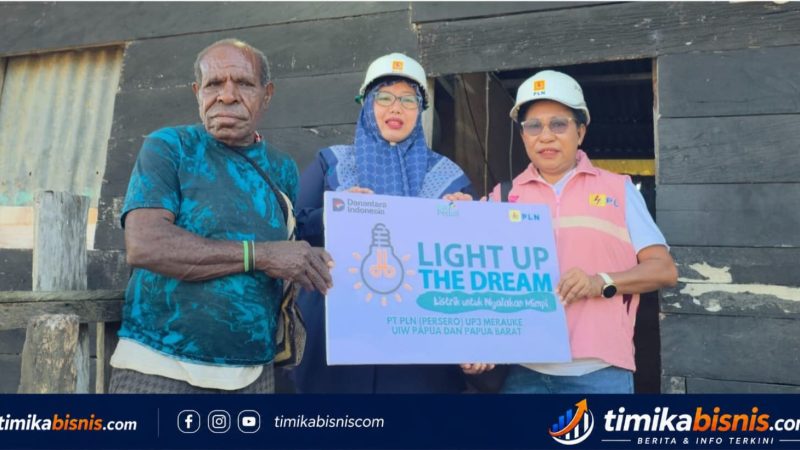 PLN Nyalakan Harapan 50 Keluarga Prasejahtera di Tanah Papua Lewat Program Light Up The Dream