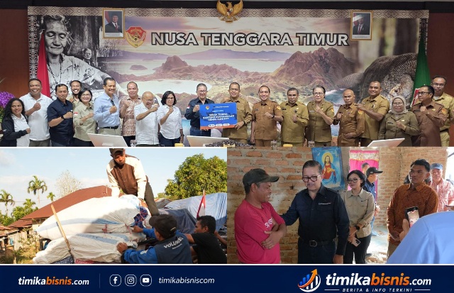 Freeport Salurkan Bantuan Kemanusiaan untuk Masyarakat Terdampak Gempa NTT