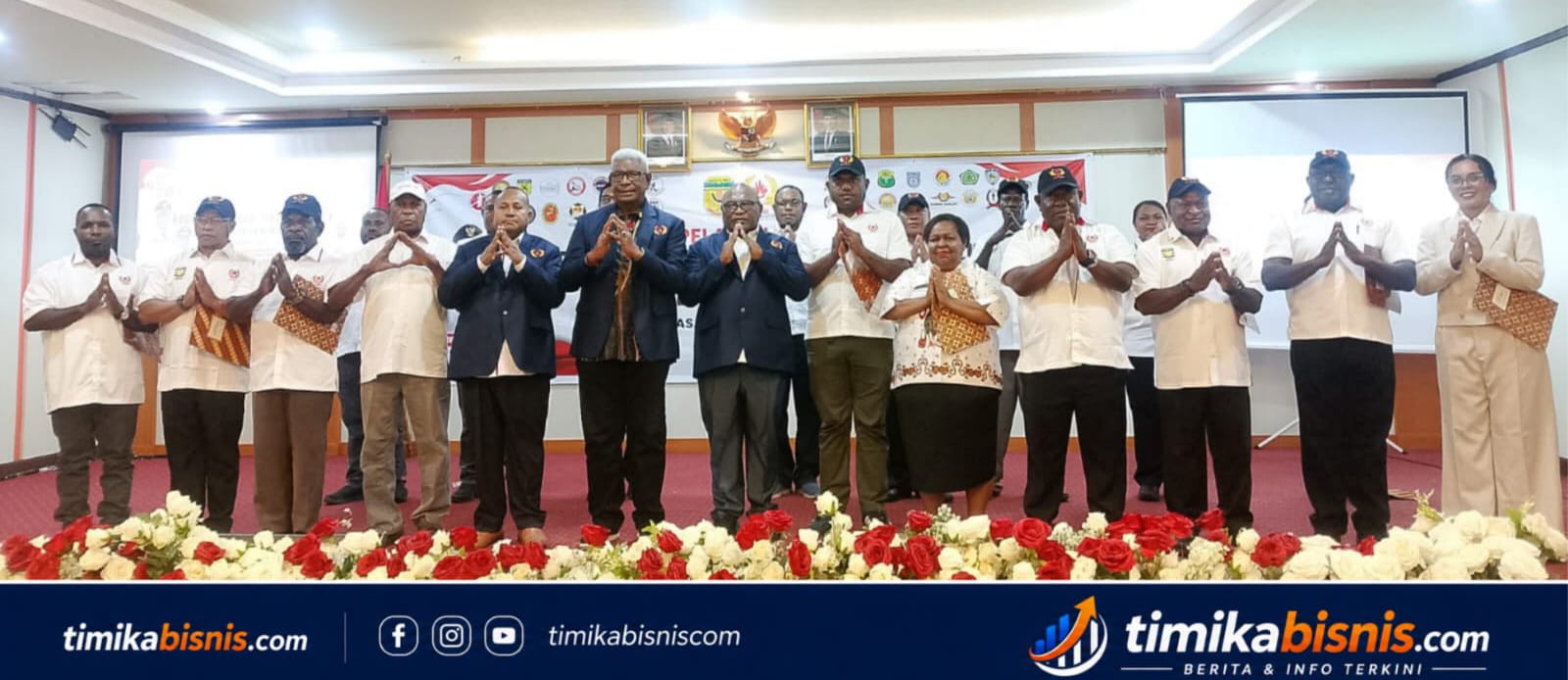 Bupati Johannes Rettob Lantik 18 Koordinator KONI Tingkat Distrik