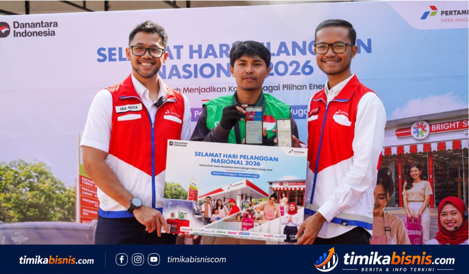 Lebih Dekat di Hari Pelanggan Nasional, Pertamina Patra Niaga Bagikan Semangat Senyum Pelanggan, Senyumku Juga di Timur Indonesia
