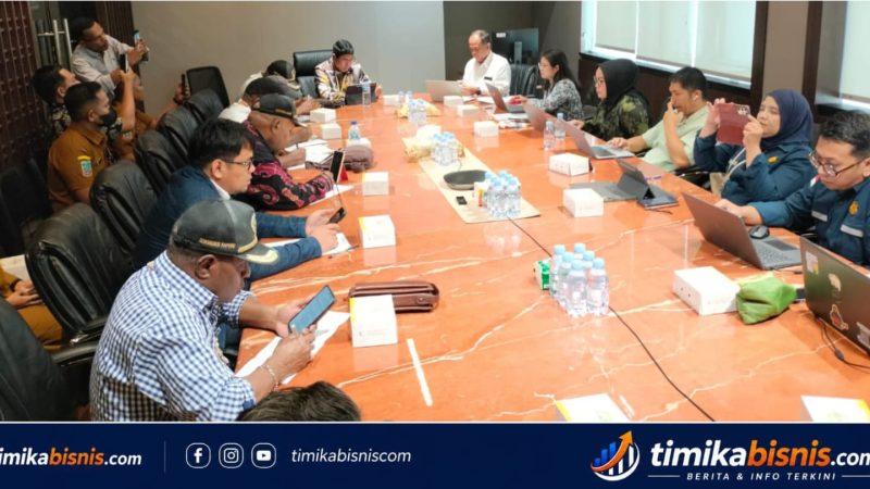 Bapemperda DPRK Mimika Konsultasikan Perda Pembagian Saham dengan Kementerian ESDM