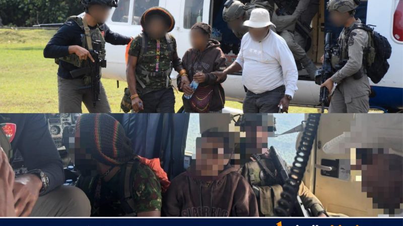Satu Korban Sandera KKB Berhasil Dievakuasi ke Timika
