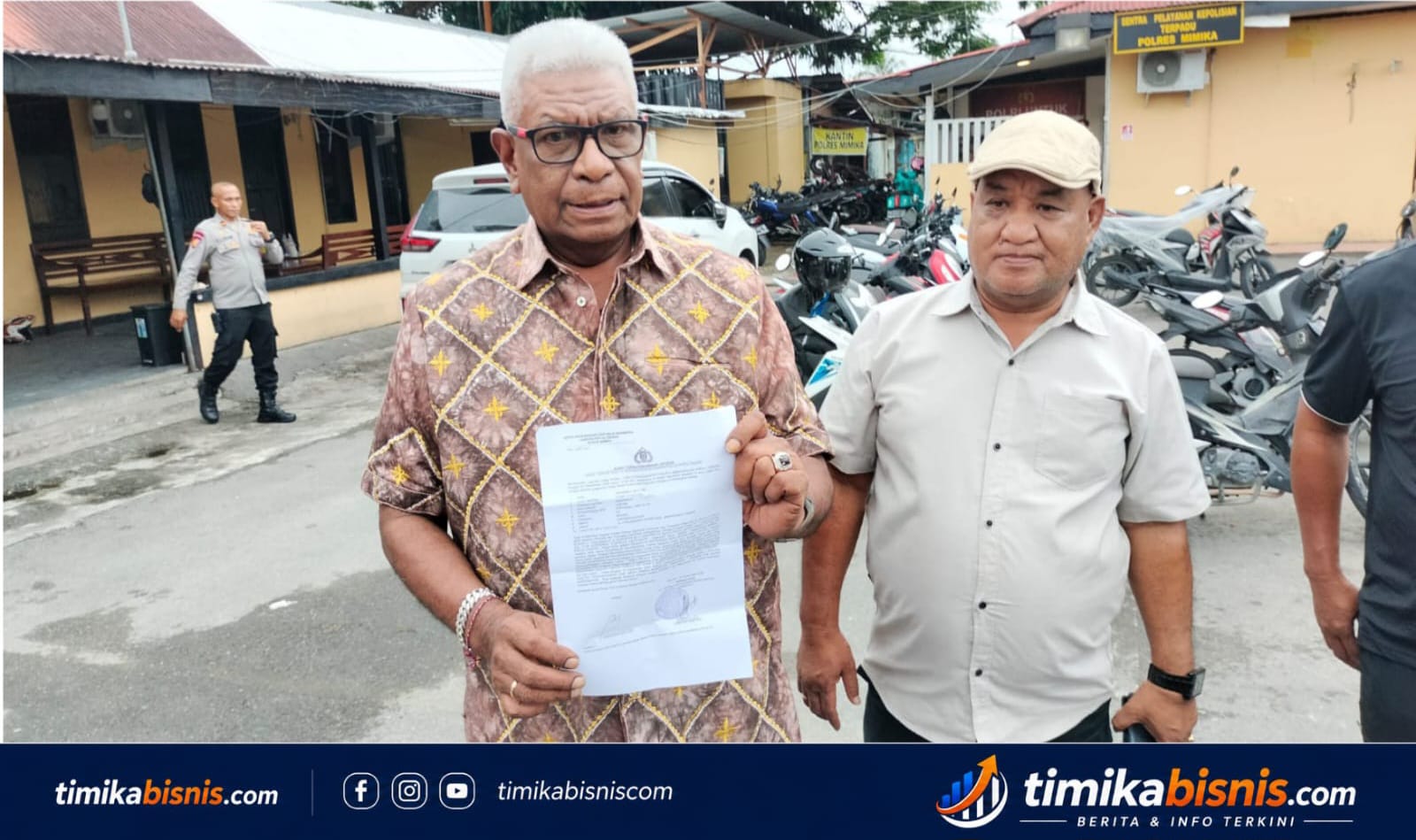 Bupati Mimika Laporkan Salah Satu Media Online ke Polisi,Terkait Pemberitaan yang Dinilai Hoaks dan Provokatif