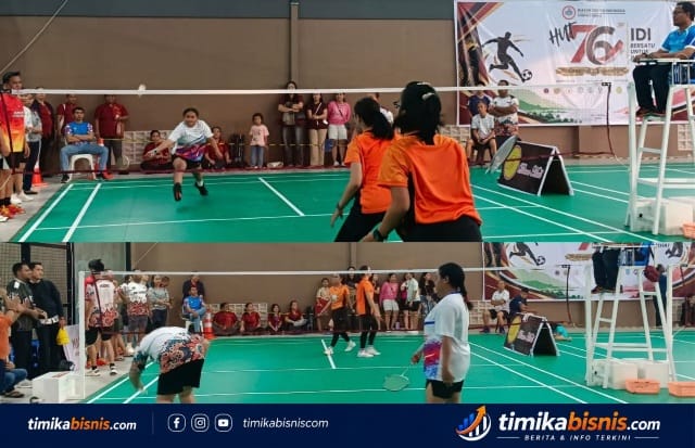 Sambut HUT ke-76, IDI Timika Satukan Nakes Lewat Olahraga dan Bakti Sosial