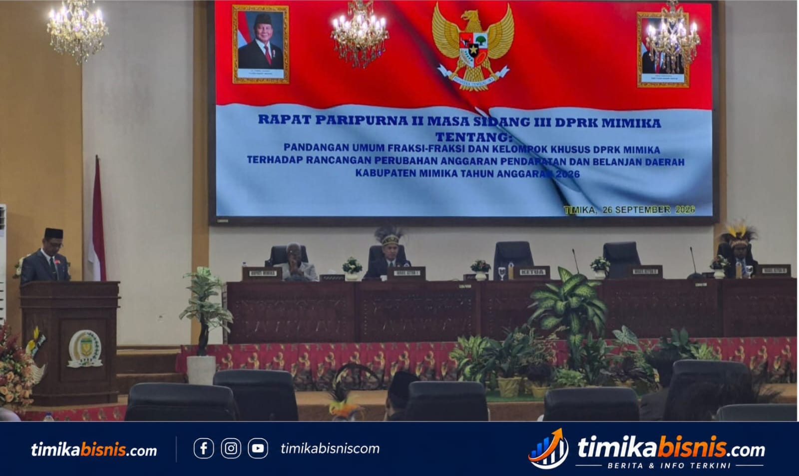 Fraksi PKB: APBD Perubahan 2026 Harus Betul-Betul Menjawab Harapan dan Kebutuhan Rakyat Mimika