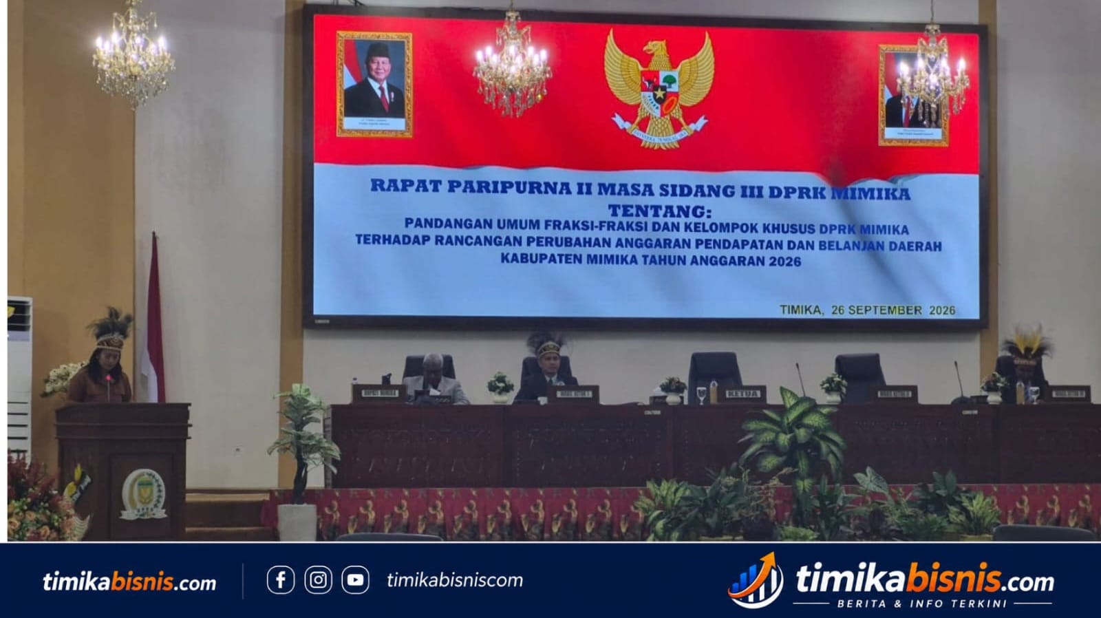Fraksi Demokrat Dorong APBD Mimika yang Sehat, Transparan dan Tepat Sasaran