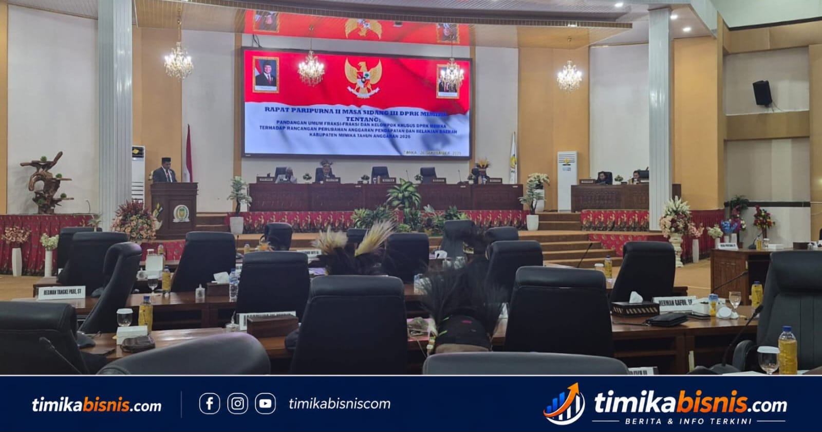 Fraksi Rakyat Bersatu Tegaskan APBD-P 2026 Harus Hadir Menjawab Kebutuhan Dasar Rakyat Mimika