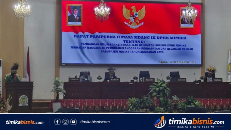 Paripurna II Masa Sidang III, Fraksi Eme Neme Yauware Ingatkan Ini