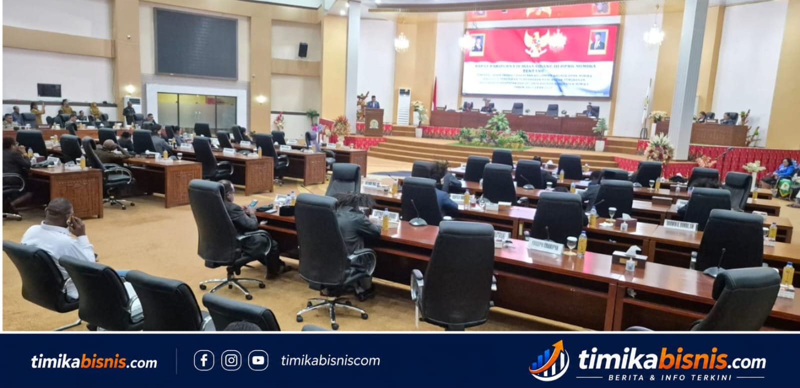 Setujui APBD-P 2026, Fraksi Rakyat Bersatu Sampaikan 11 Rekomendasi, Penerimaan Tenaga Kerja OAP dan Labeti Mengemuka di Sidang Paripurna