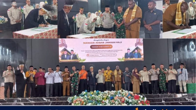 Rampeani Rachman Resmi Nahkodai FK-KBIHU Mimika Periode 2026-2031