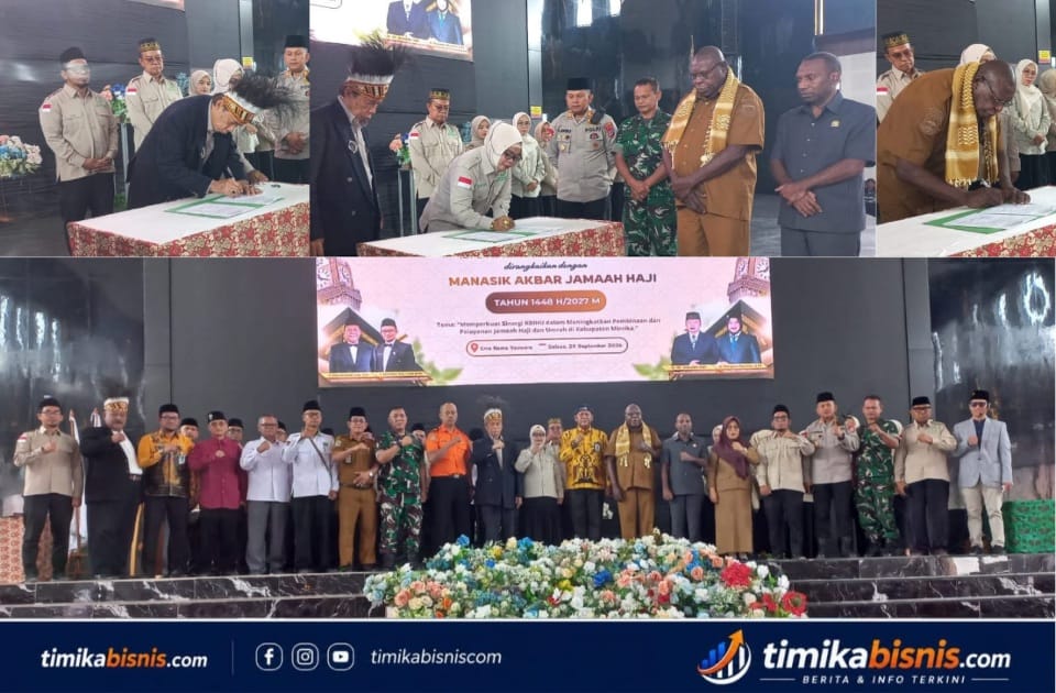Rampeani Rachman Resmi Nahkodai FK-KBIHU Mimika Periode 2026-2031