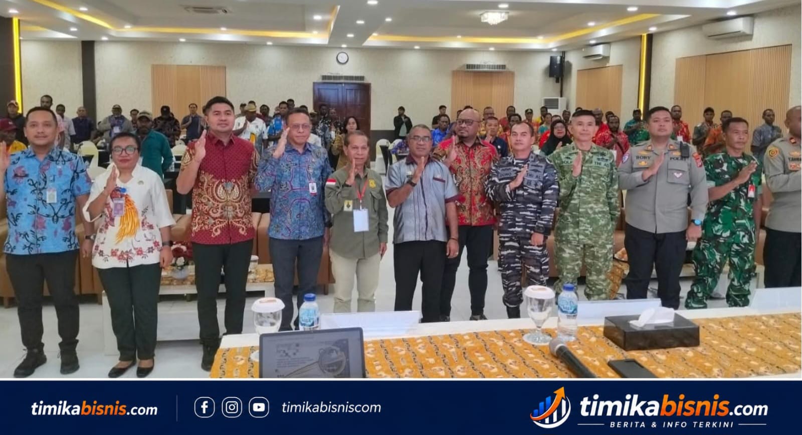FKDM Didorong Perkuat Deteksi Dini Gangguan Kamtibmas di Mimika