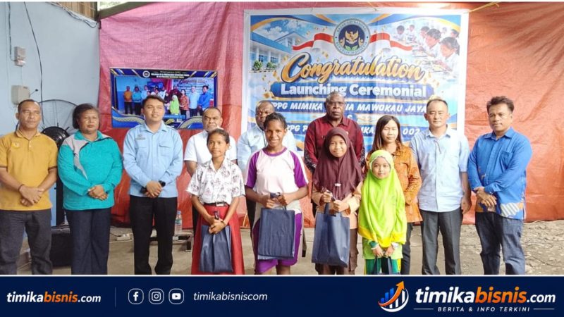 Dua SPPG Diluncurkan di Mimika, Pangan Lokal Didorong Jadi Penopang Program Gizi
