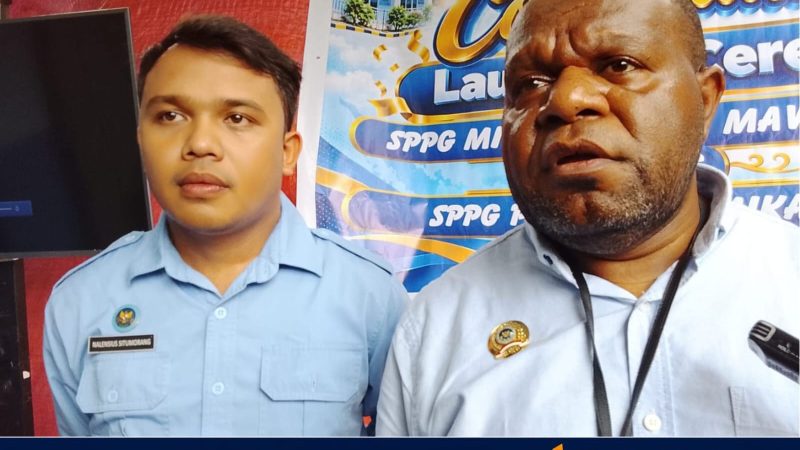 34 SPPG Tersebar di Papua Tengah, 29 Telah Beroperasi