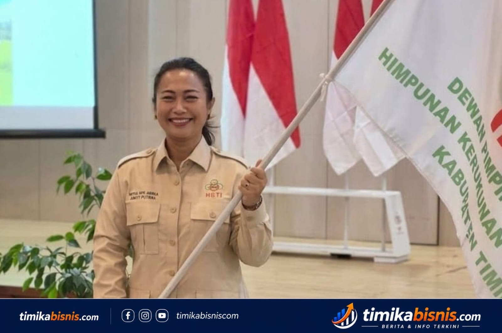 Resmi, Dessy Putrika Pimpin HKTI Mimika, Fokus Perjuangkan Aspirasi demi Kesejahteraan Petani