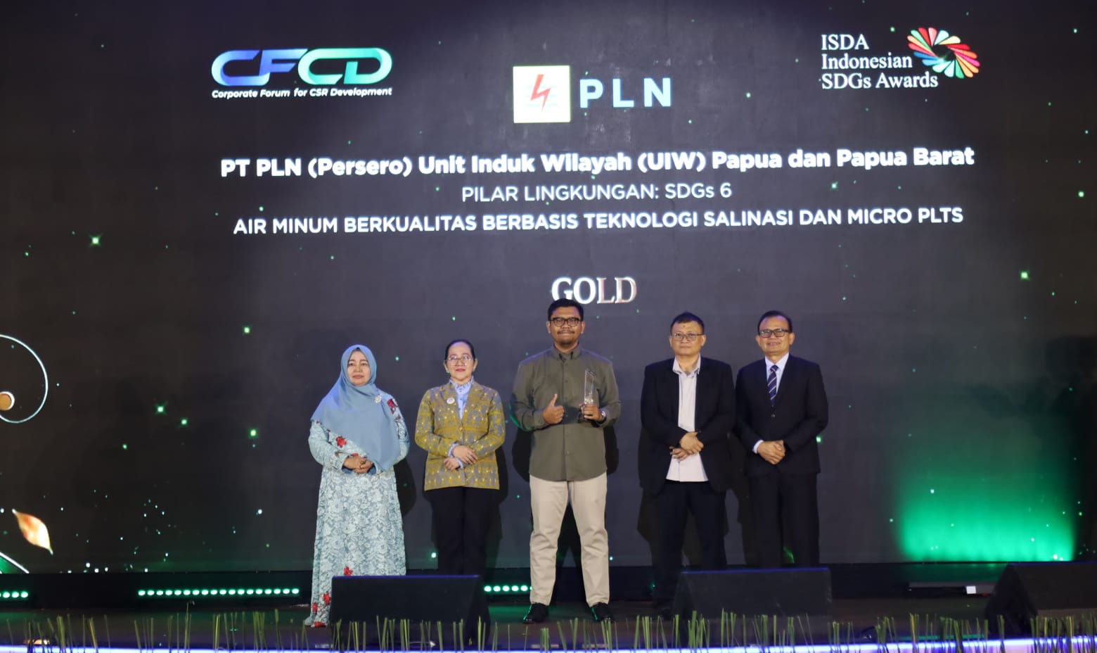 PLN Papua-Papua Barat Raih Gold ISDA Awards 2026, Inovasi Desalinasi Atasi Krisis Air Bersih di Asmat