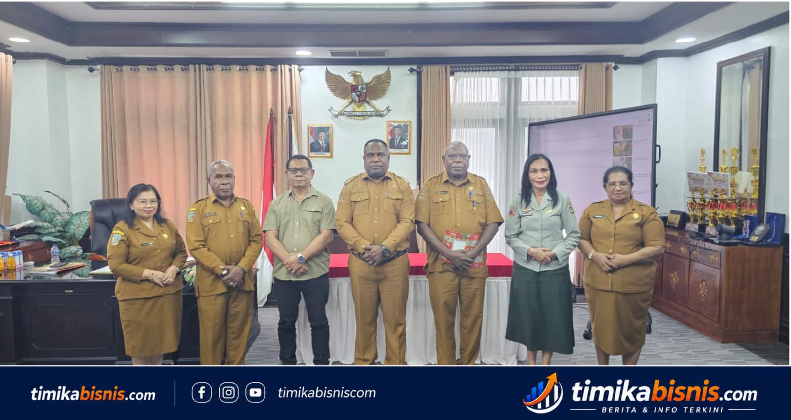Marselino Mameyau dan Fransiskus Bokeyau Dipercayakan Pimpin Dinkes dan BPBD Mimika