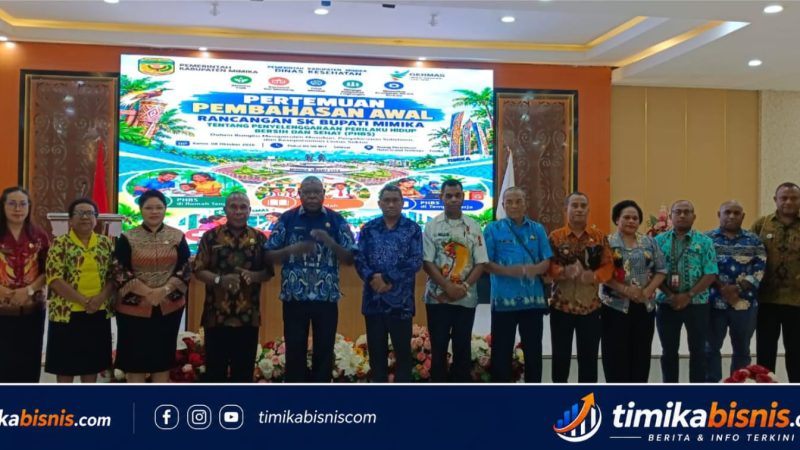 Dinkes Mimika Dorong PHBS Jadi Gerakan Bersama Lintas Sektor