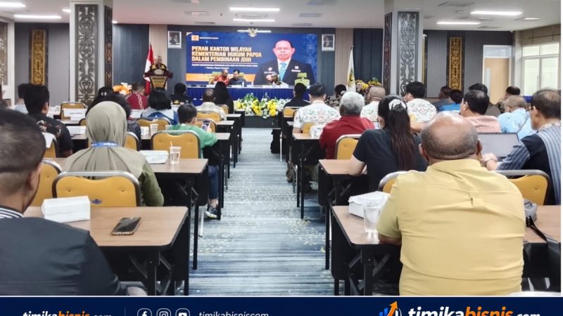 Pemkab Mimika Gelar Rakor JDIH Papua Raya 2026, Dorong Transformasi Digital Layanan Informasi Hukum