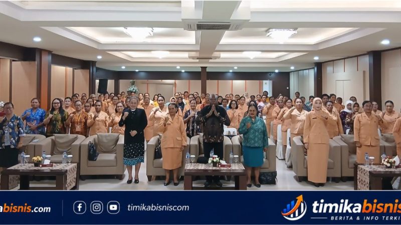 DWP Mimika Gelar Rapat Kerja, Perkuat Pemberdayaan Perempuan dan Ketahanan Keluarga