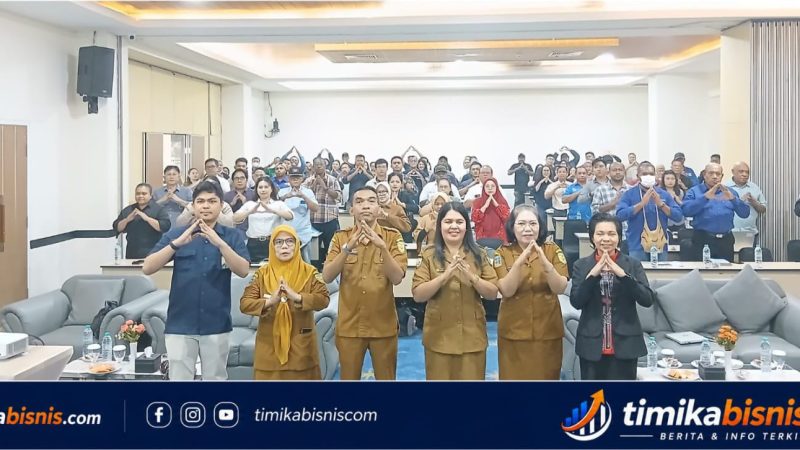 Disnakertrans Mimika Dorong Perlindungan Jamsostek bagi Pekerja Rentan