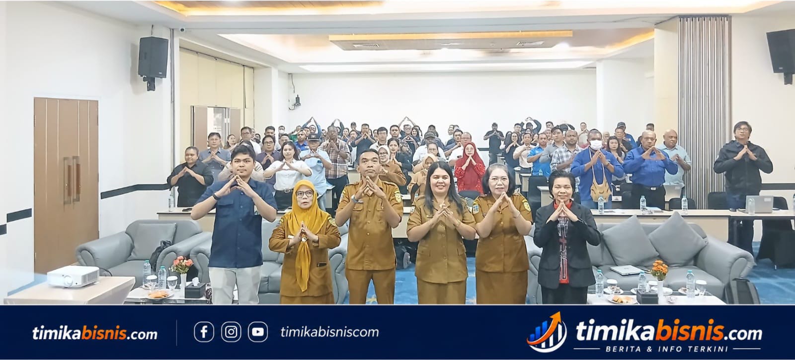 Disnakertrans Mimika Dorong Perlindungan Jamsostek bagi Pekerja Rentan